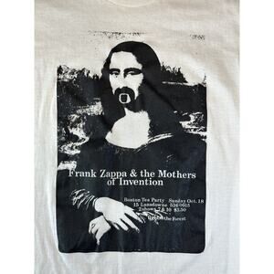 Vintage Frank Zappa & The Mothers Of Invention Mona Lisa Screen Stars Shirt XL
